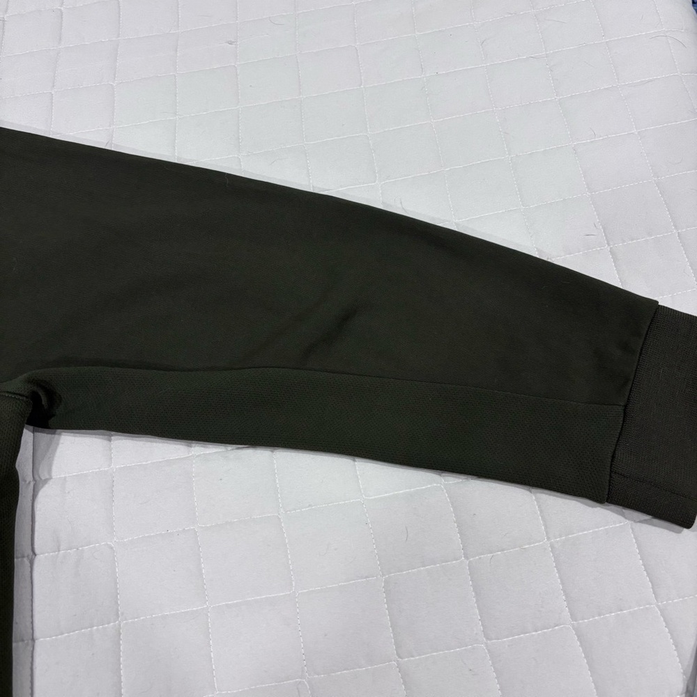 Lauren Active Ralph Lauren Olive Green Full Zip Track Jacket Bomber 3X Crest - Picture 7 of 12